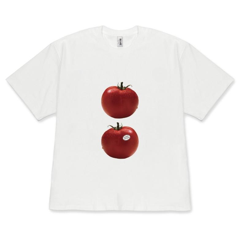 Minimalist Tomato Graphic TShirt for Unisex Unisex Cute Casual Short Sleeve Aesthetic Food Tee Shirt Korean Style Versatile Tops