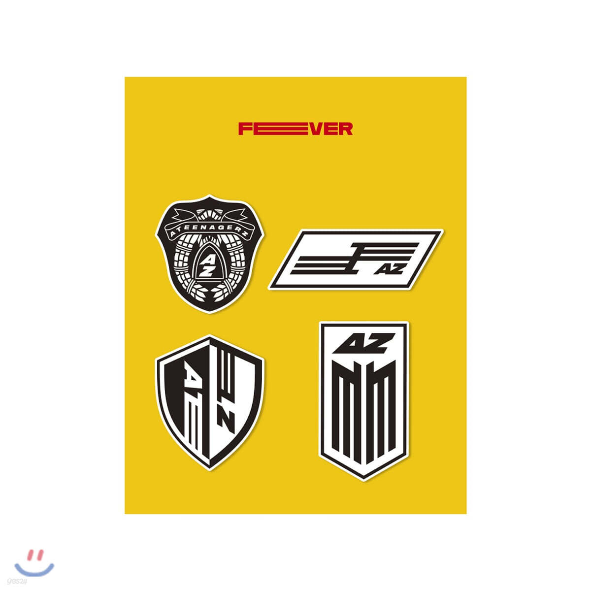 

ATEEZ - ZERO : FEVER PART.1 Wappen Badge Set B TYPE