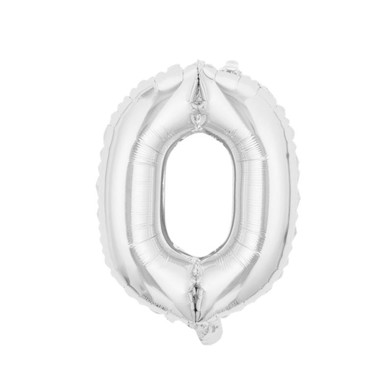 Skinny 32-Inch Rose Gold Letter Balloon Birthday Party Decoration Aluminum Film Balloon Silver Gold Helium Floating In The Air