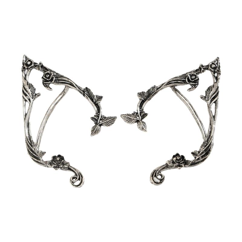 Gothic Ear Cuff Women Jewelry Comfortable Ear Clip Travel Ear Jewelry Party Ear Clip Casual Ear Accessory for Daily