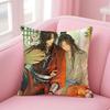 Heaven Official's Blessing Cushion Cover Home & Car Multi-Scene Pillow Cover - Reversible, Soft & Durable for Daily Use
