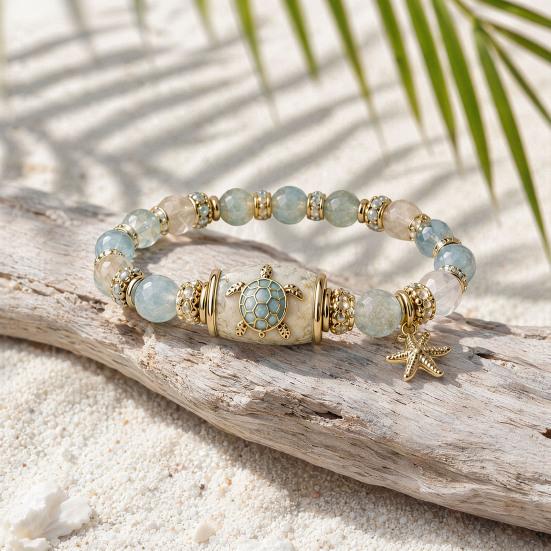 Bracciale Uccelli Benedizione con Scatola Regalo Premium, Bracciale con Perline Rosa Multicolore Design Elastico, Braccialetti Benedizione Ape Colibrì per Donne