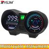 ADQ Universal Digital Motorcycle Speedometer Tachometer 15000 RPM Auto LCD Digital Odometer Bike Gauge Moto Dashboard Meter