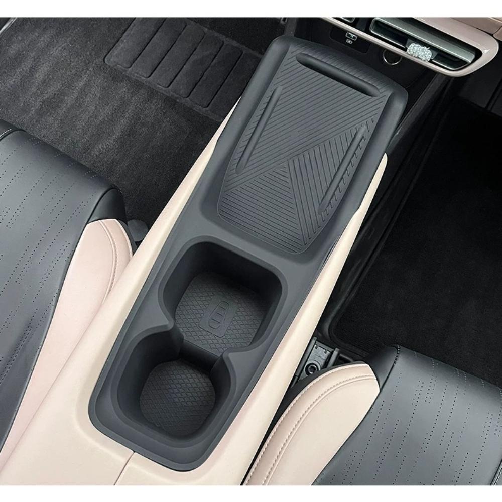 Car Wireless Charging Water Cup Silicone Integrated Pad Anti Slip Dirt Resistant Wear Resistant Storage Pad for BYD Seagull