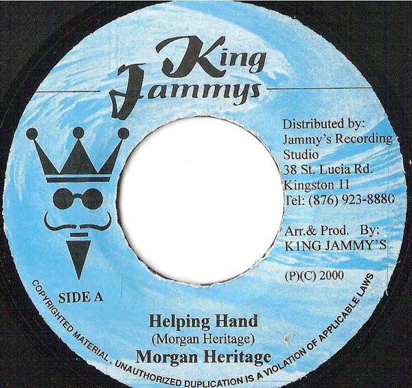 

7inch Record MORGAN HERITAGE - Helping Hand NONE Jammy s Records 2000 Jamaica Reggae, Ska & Dub Used