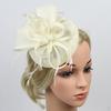 1920s Feather Fascinator Church Hair Clip Headpiece Hat