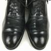 60s-70s? Vintage Edgerton Plain Toe Business Shoes Black size 8 26.0 Men's(USED)