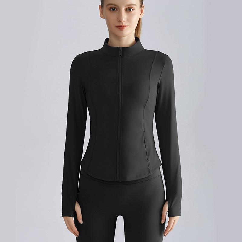 

Спортивная куртка для фитнеса и женщин S чёрный