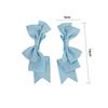 2Pcs Solid Color Bow Hair Clips Lolita Duckbill Clips Cute Bowknot Hairclip  Headdress