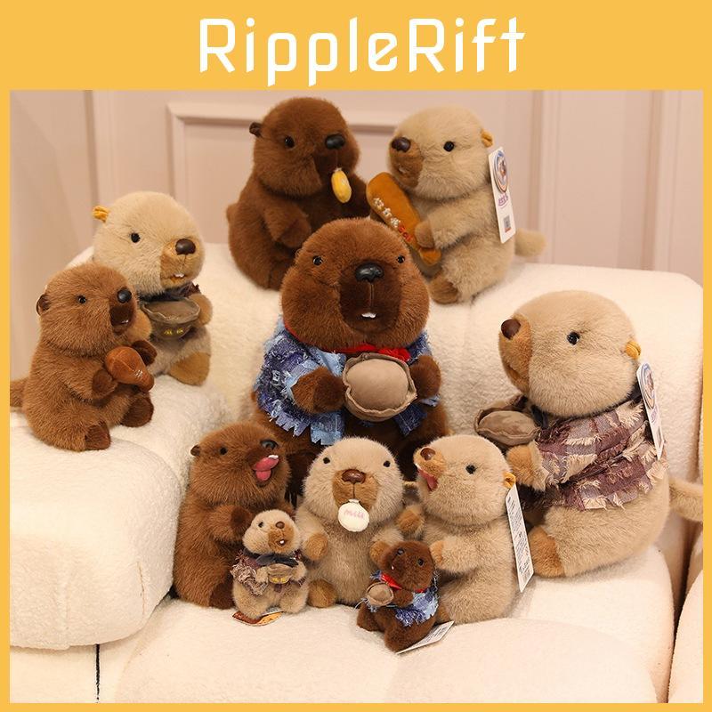 Animal Nezha Marmot Plush Toy Stuffed Doll Bedroom Decoration Cartoon Kids Gift