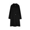 JNBY 2023 Winter Loose Hooded H-Line Wool Coat 5NA810990