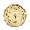 Barometro Vintage Stazioni Meteo Strumento Con Igrometro Termometri Per Uso Interno ed Esterno Cornice Metallica