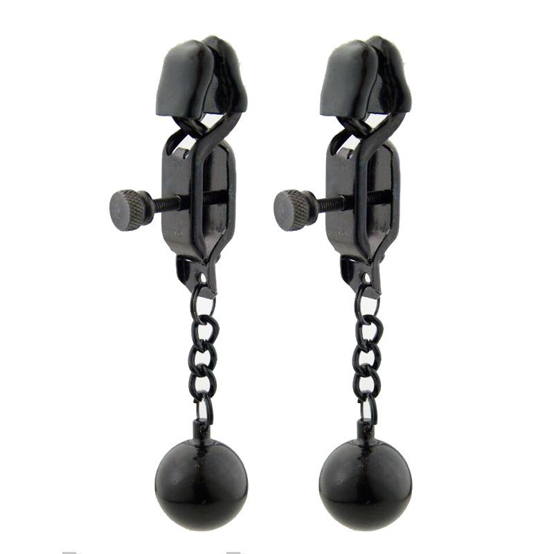 Heavy Hardware Butterfly Black Nipple Clamp Crab Butterfly Correction Physiotherapy Nipple Clamp Mei Mei Clip Abuse Milk Metal Nipple Clamp Nipple