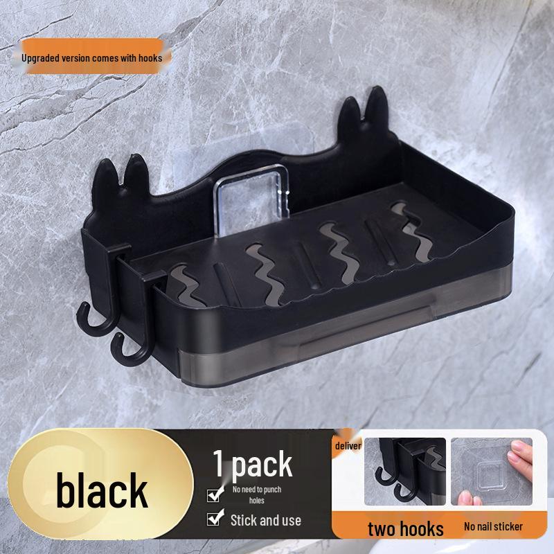 

Настенная мыльница без сверления - Многофункциональная полка для хранения и сушки мыла для ванной комнаты