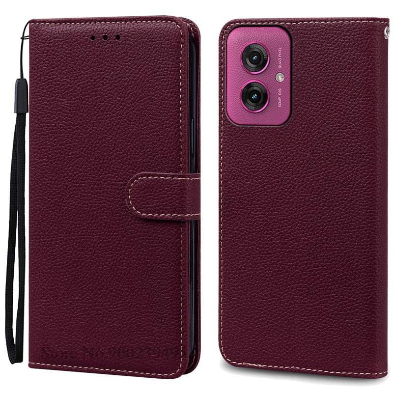 Pro Moto G55 Pouzdro Peněženka Flip Kožený Kryt Pro Motorola G55 5G Pouzdro Kryt na Telefon Pro Moto G55 Pouzdro Coque Fundas Capa