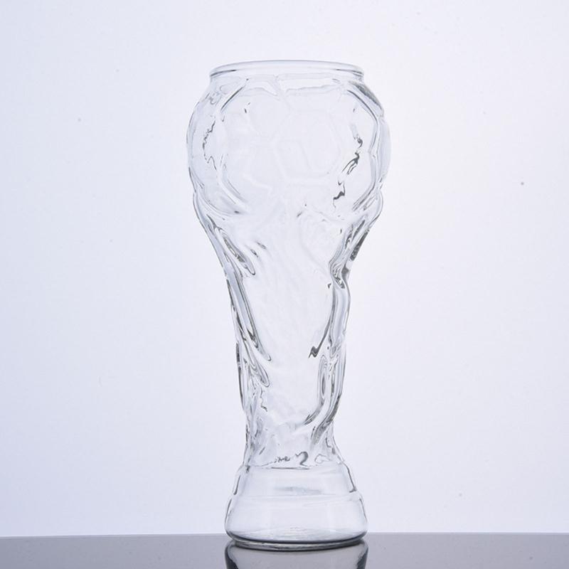 Sklenice na pivo ve tvaru trofeje Velkokapacitní skleněné poháry Letní džbánek na pivo Fotbalový zápas Sklenice na víno Sklenice na pití Odolné