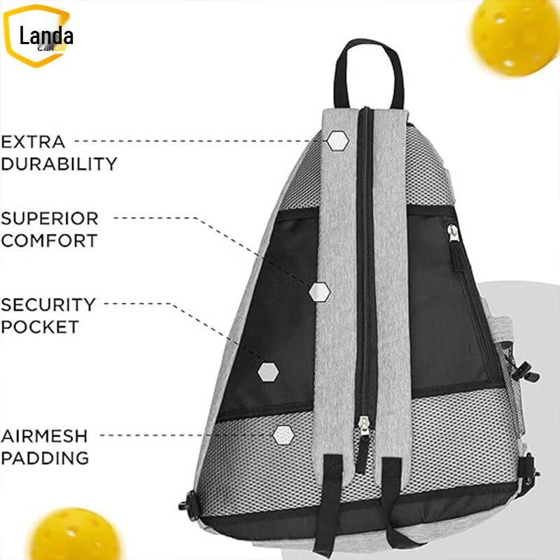 Landa Portable Pickleball & Tennis Racket Bag