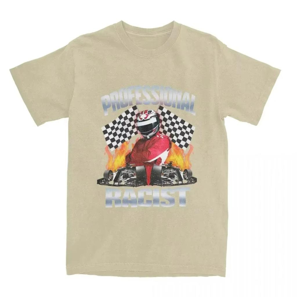 Profesionální Certifikované Rasistické Závodní Meme Tričko Unisex Bavlněné Oblečení Harajuku Kulatý Výstřih Krátký Rukáv Ležérní Tričko Top Pánské Tričko