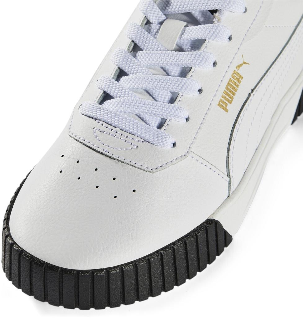 Women's Puma Carina 2.0 Sneakers (385849) Puma White/puma White/puma Team Gold/puma Black