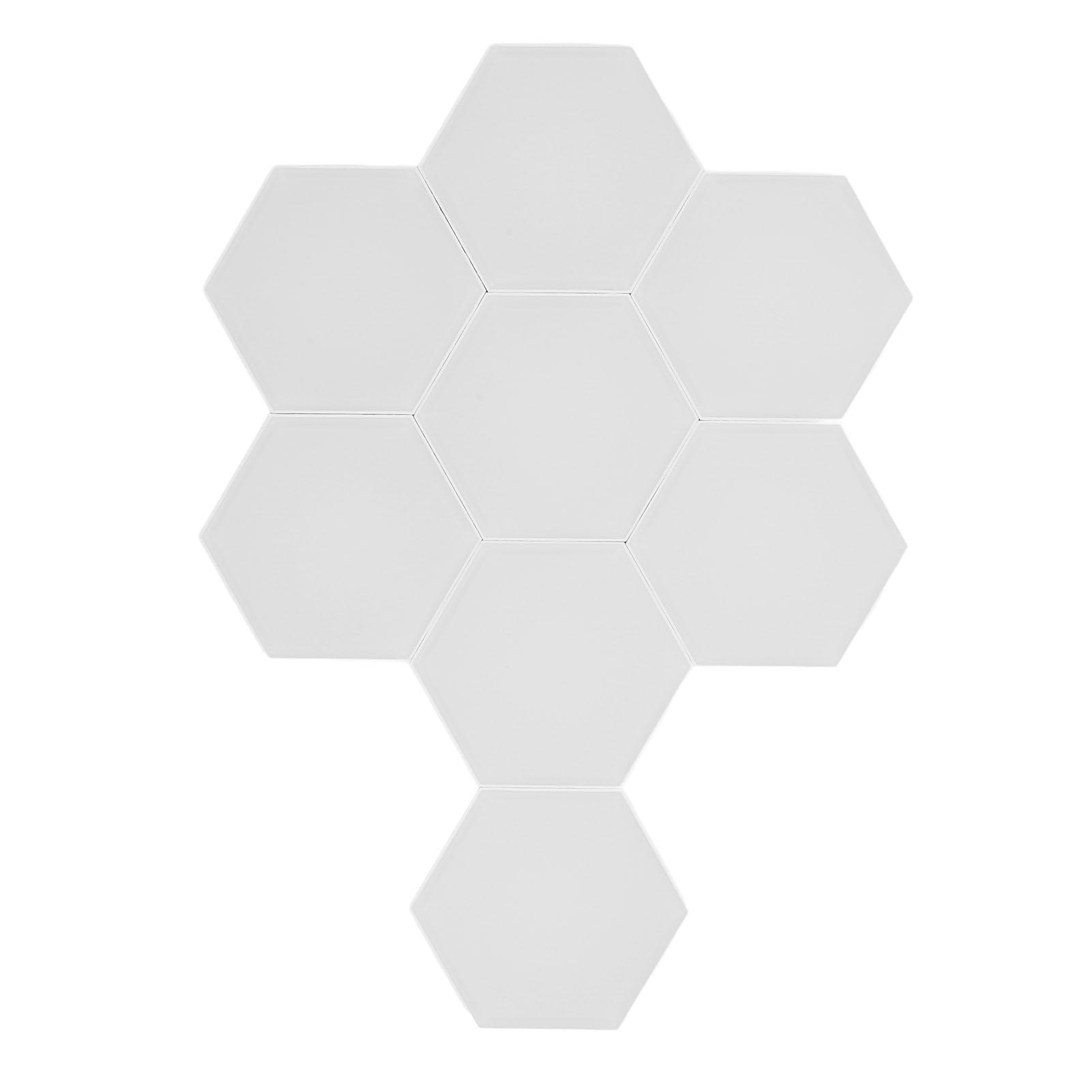 

8 Sets Hex Light Panel Voice Control Pickup Music Sync RGB Hex LED Light with Bluetooth APP and Remote Control