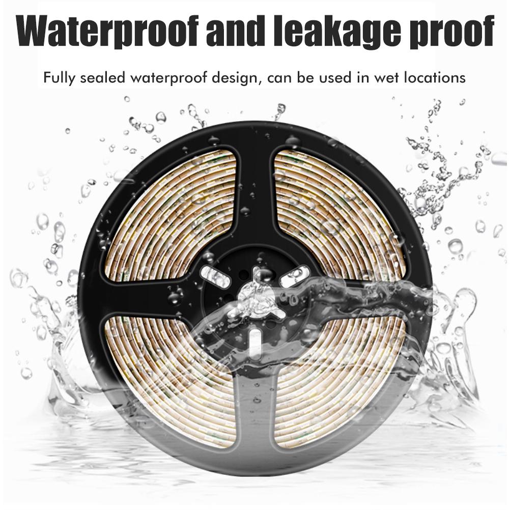 Waterproof LED Strip Smart Hand Sweep Sensor Light Bar USB Stepless Dimming Lighting Strip for