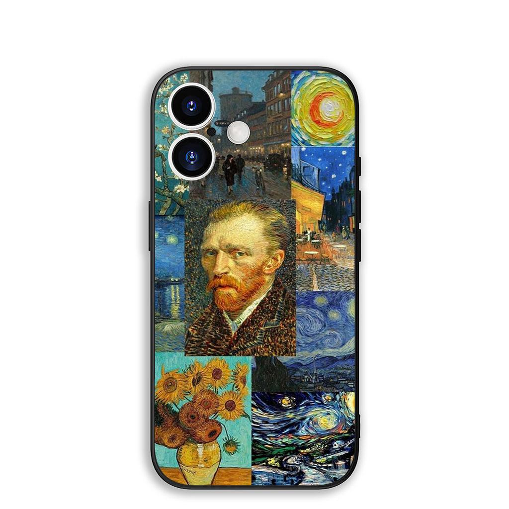 for Samsung Galaxy Note 20 Ultra 10 8 9 S10 Plus Lite S8 A70 A24 A25 S10E A21S A37 A57 A51 A7 Case Starry Night Van Gogh Sky Art