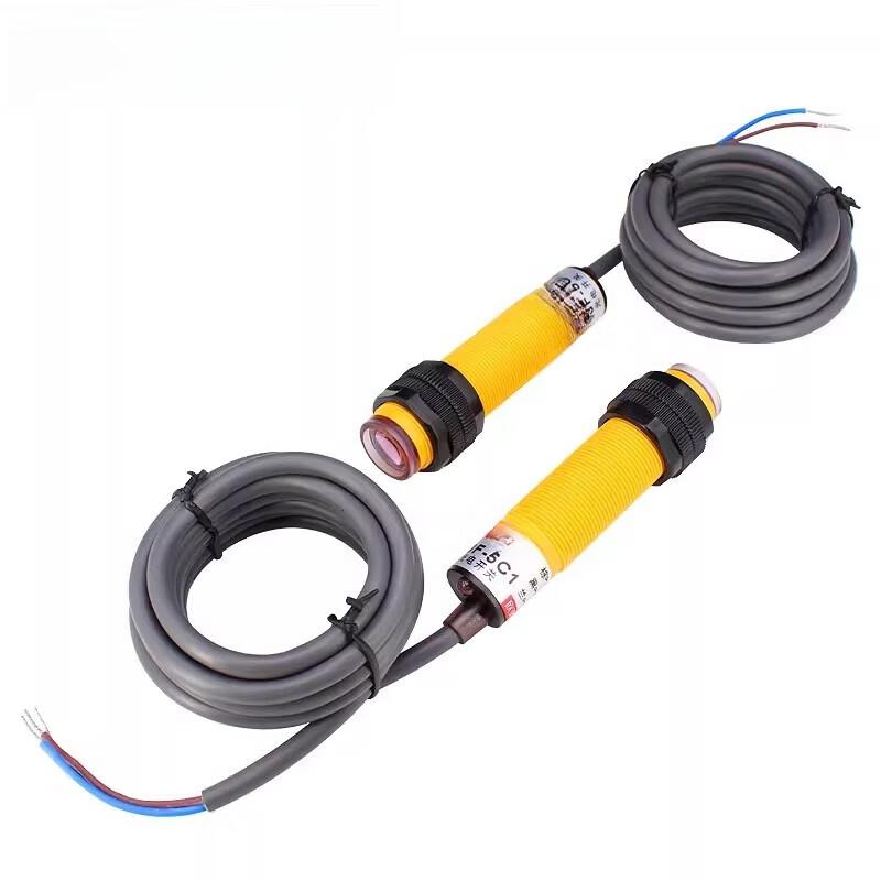 Gangwo E3F-5C1 NPN NO Through-beam Photoelectric Switch Sensor