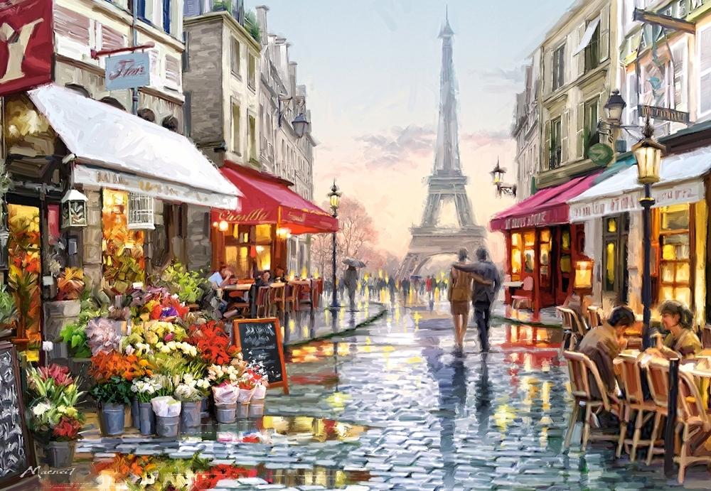 Puzzle 1500 Pieces C-151288-2 Flower Shop