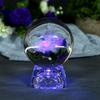 K9 Crystal Photography Prop Decoration Art Decor Crystal Ball with Luminous Base