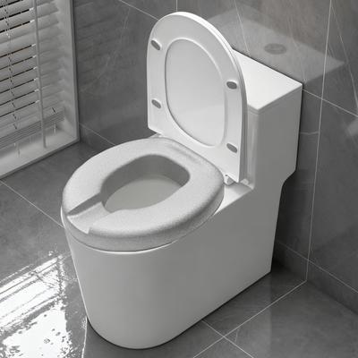 Elevated and Raised Toilet Seat Riser Practical Reusable Enhanced Comfort Universal Fit