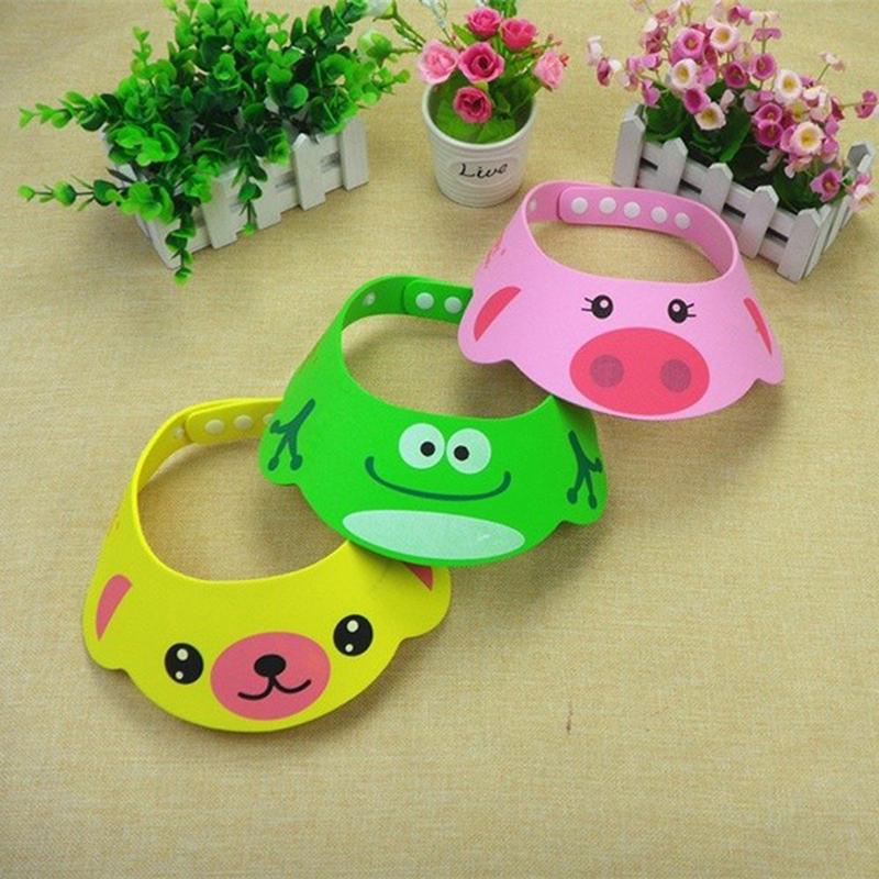 Copii mici Copii Spălați Păr Vizor Capace Șampon Baie Duș Căciulă Pentru Bebeluși