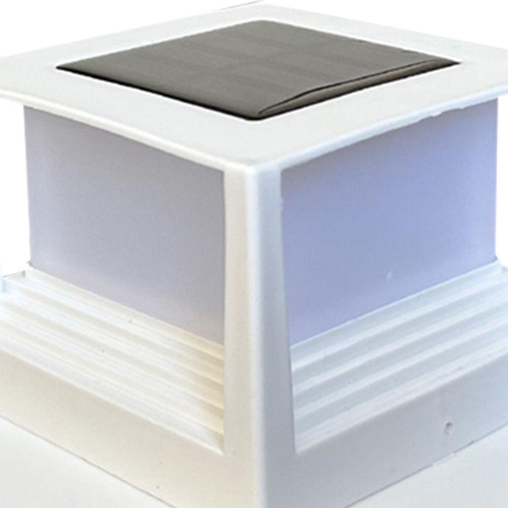 Солнечные фонари на столбы Водонепроницаемый фонарь на колпак столба палубы Солнечный садовый фонарь для патио Забор Ворота Уличный фонарь для декора палубы патио сада China Mainland