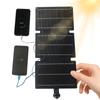 21W Flexibles Solar-Ladepanel IPX6 Wasserdicht Tragbar Faltbar Solarladegerät Notstromsystem für Camping Notfall