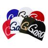 Cross-border Men's Knitted Pullover Hat Street Letter Jacquard Plaid Spandex/Cotton Winter Button 56-60cm