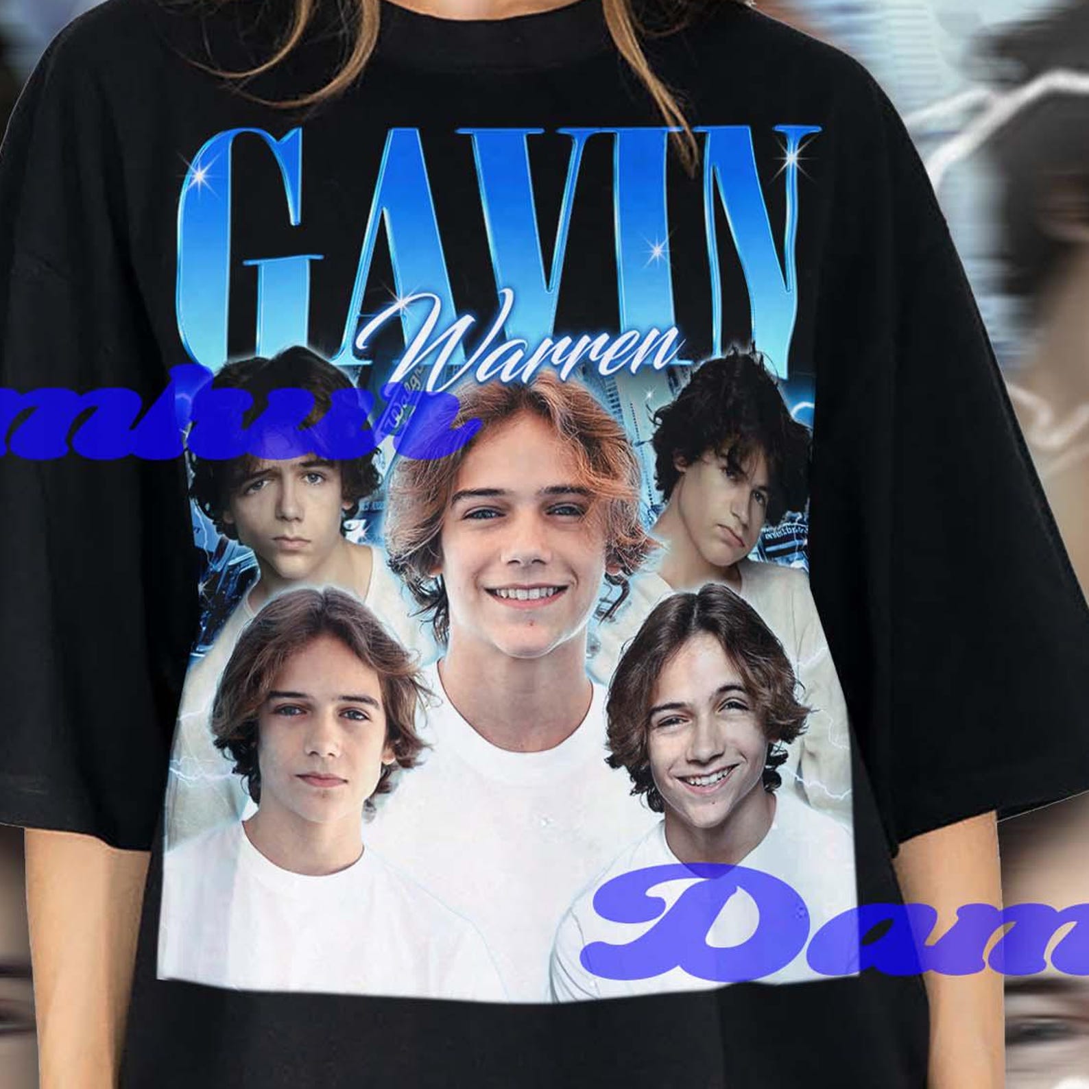 Gavin Warren Shirt, Gavin Warren Tshirt, Gavin Warren Fan Tees, Gavin Warren Retro T-shirt, Horror Movie Actor, Christmas Present Ideas 2XL
