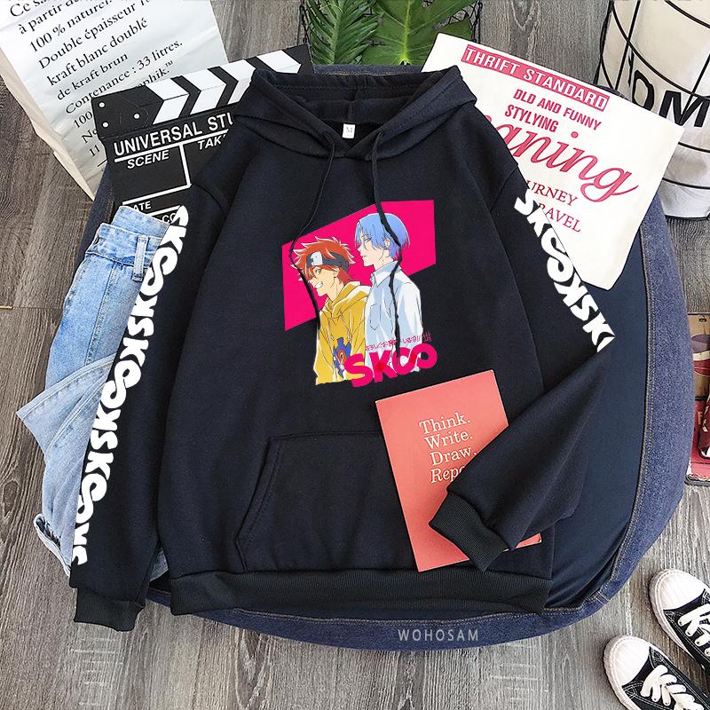 

Latest Anime SK8 The Infinity Hoodie Harajuku Funny Cartoon Langa And Reki Cover Clothes Women High Street Long Sleeve Pullovers 3XL
