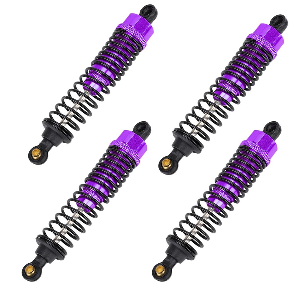 4Pcs RC OffRoad Vehicle Metal Shock Damper Part for HSP 106004 Remote Control Car Accessory