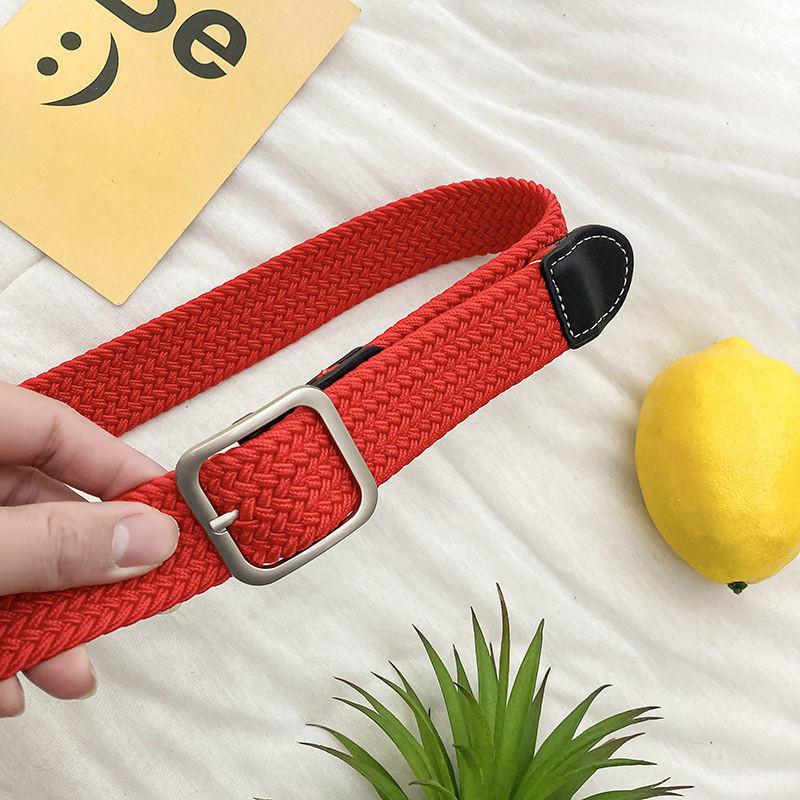 Canvas Elastic Unique Belt Perfect For All Occasions Trendy And Style Adjustable
