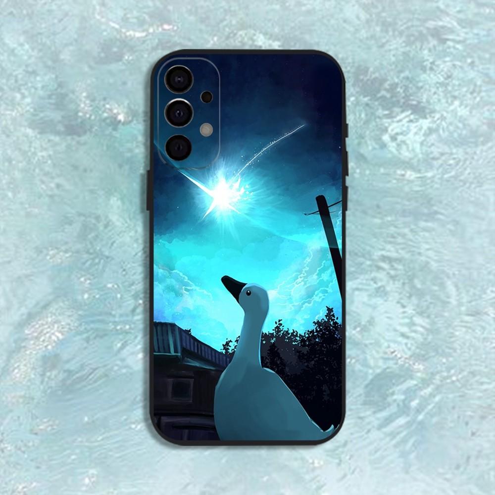 Lustige D-DucK Gans Meme Handyhülle Für Samsung S25,S24,S21,S22,S23,S30,Ultra,S20,Plus,Fe,Lite,Note,10,9,5G Schwarze Hülle