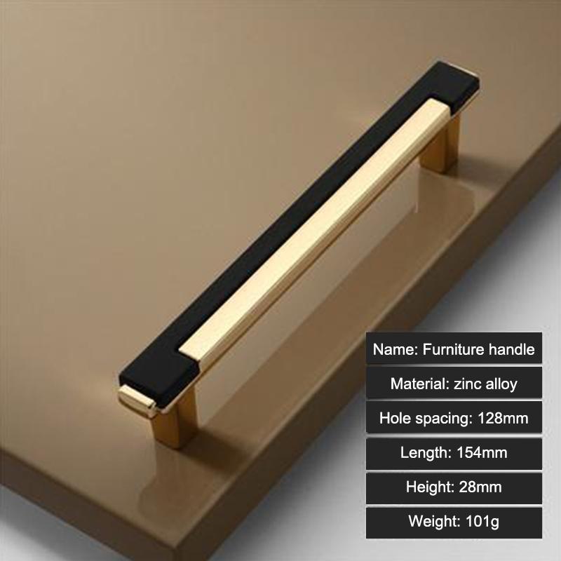 Expressive Dual Color Wardrobe Handles with Cabinet and Storage Drawer Use