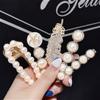 6PCS Feather Hair Clips Korean Style, Minimalist Line Hairpins for Girls Side Bangs Elegant Hair Accessories