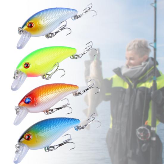 

MUQZI Спортивный аксессуар 6,5 см/9,2 г Маленькая рыболовная приманка Износостойкий пластик Изысканный