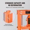 Hydraulic, 12 Ton H-Frame Floor, Stamping Plates, Adjustable Working Table Height for Bending or Straightening Metal, Garages, or Homes Shop Press,