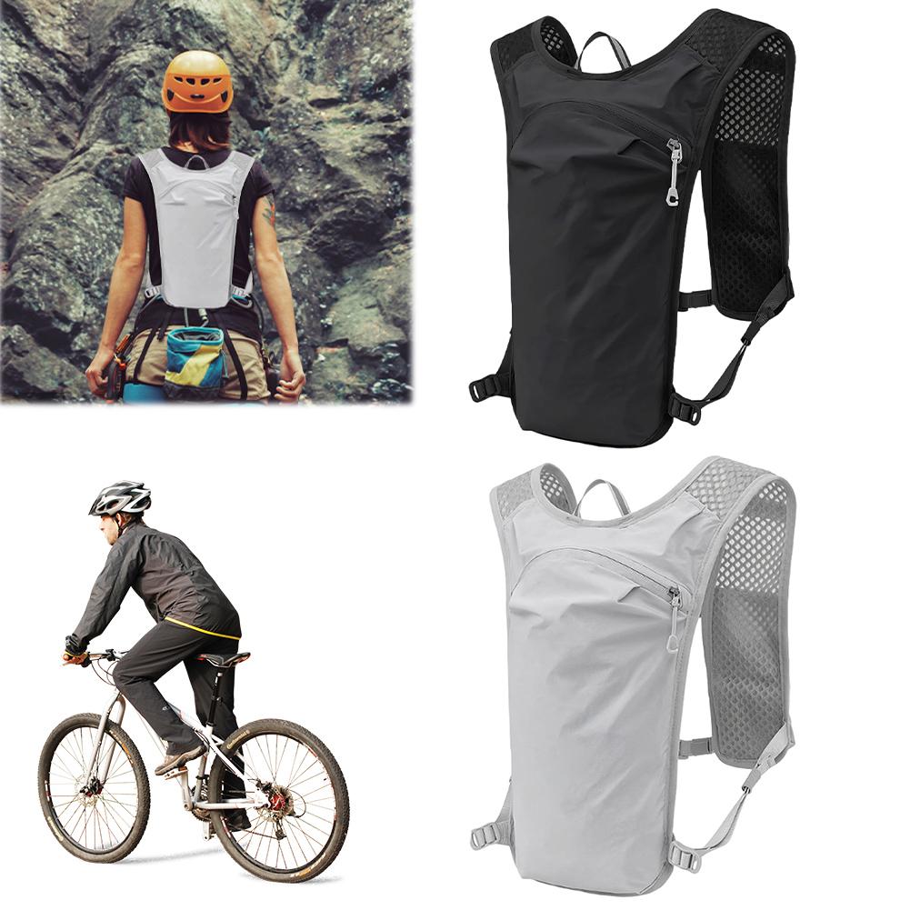Outdoor Running Hydration Vest Trail Running Backpack Breathable Ultralight Hydration Vest Marathon Bicycle Bag Climbing Bag
