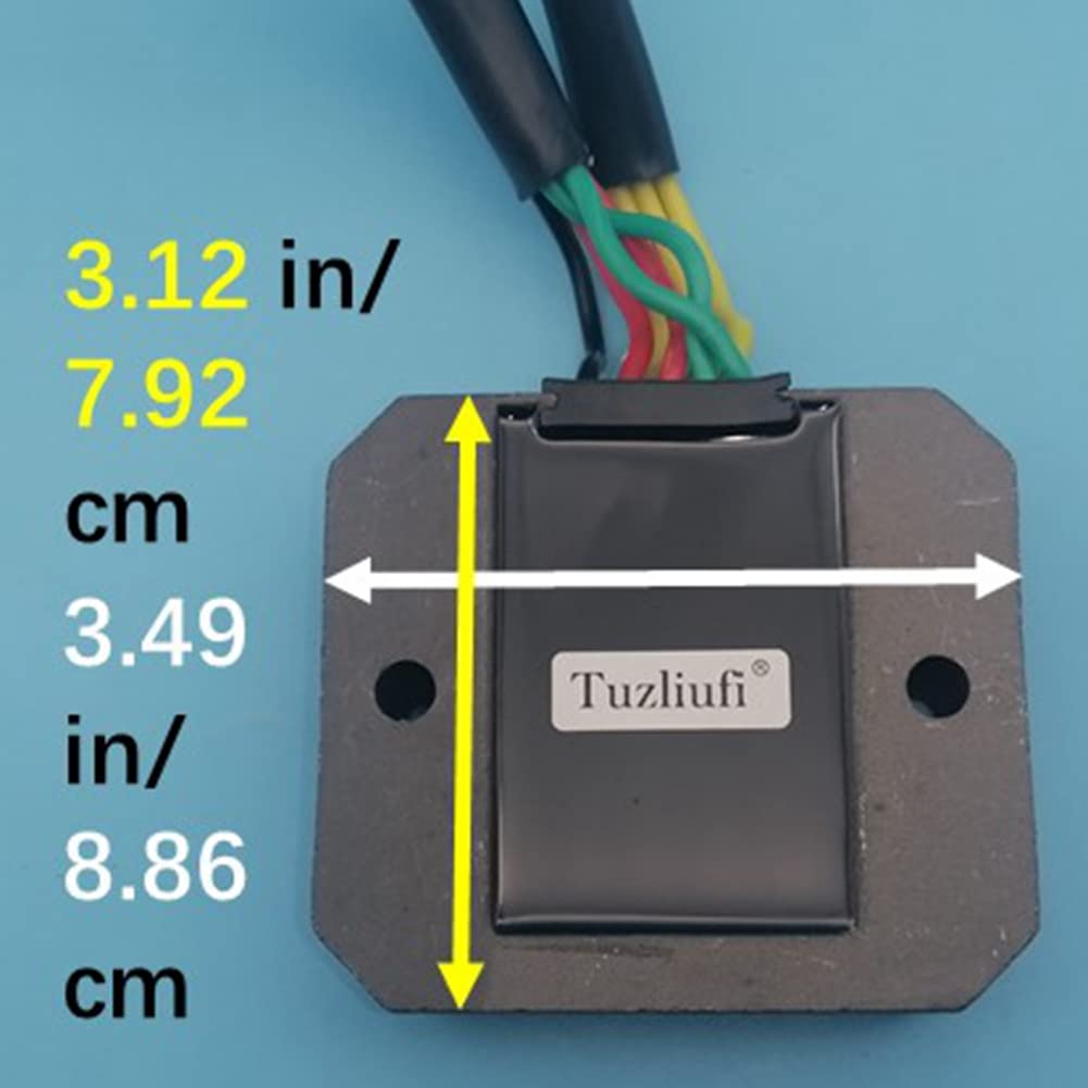 Tuzliufi Voltage Regulator Rectifier Honda Interceptor 750 VF750F Saber 700 Elite 250 CH250 CH