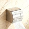 Paper Holder Toilet Waterproof Tissue Box Stainless Steel Tissue Holder Toilet Toilet Accessories Toilet Roll Paper Dispenser