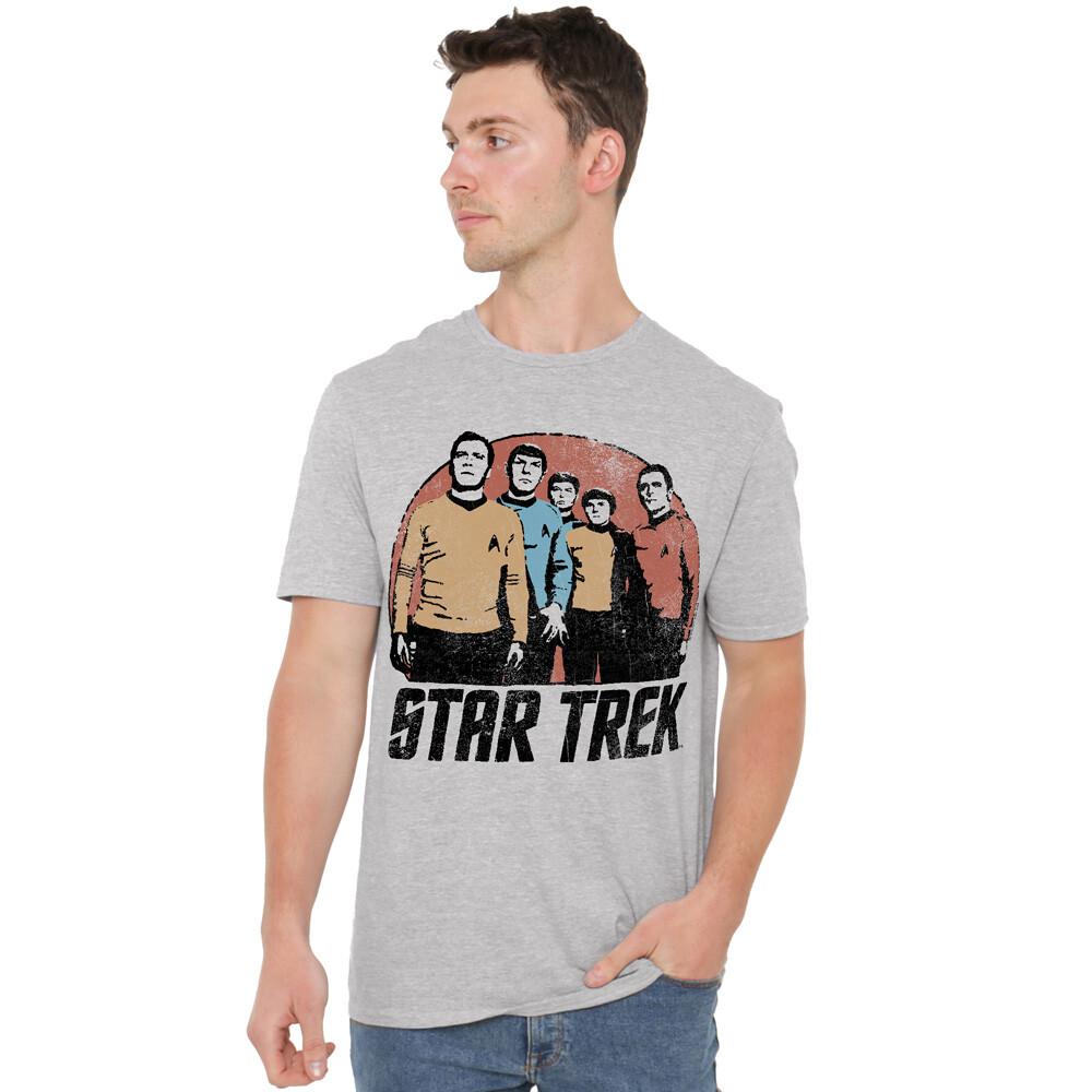 Star Trek Landing Party T-Shirt S-2XL Athletic Heather XXXL