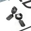 2pc Korean Fashion Stainless Steel Razor Blade Pendant Earring Punk Hip-hop Women Men Unisex Gothic Ear Studs Earrings Zircon
