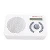 Radio Speaker AM FM LED Display with Earphone Port Portable for Home Beach Hot Tub Bathroom Outdoor