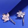 Zinc Zinc Alloy Shiny Flower Brooch Three-dimensional Fashion Jewelry Cute Oil Dripping Brooch  Woman